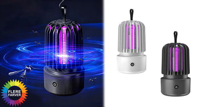 Genopladelig UV Myggedræber Lampe