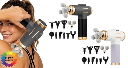 11-i-1 Elektrisk Massagepistol til Krop og Muskler