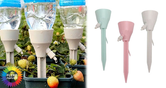 Automatisk Drypvandingssystem til Planter – Kompatibel med Flasker