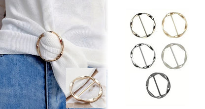 5 Stk. Metalspænder til Tøjringe