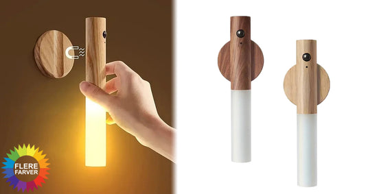 Genopladelig LED-Natlampe med Bevægelsessensor