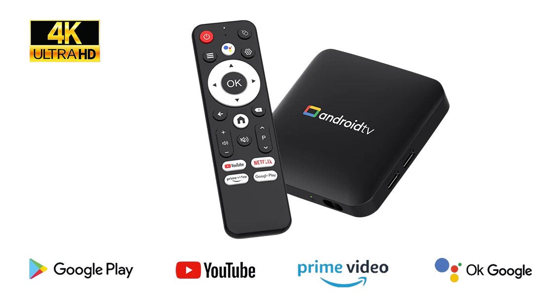 H96 MAX 4K Android TV-Boks