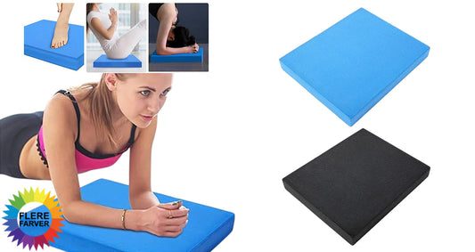 Skridsikker Skumpude til Yoga og Fitnessspo