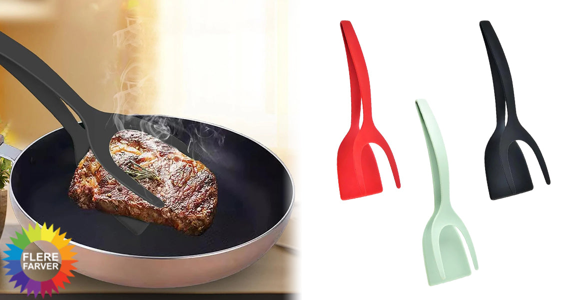 2-i-1 Non-Stick Spateltang