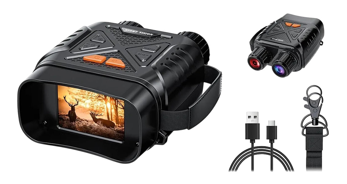 1080P Digital Nattekikkert 10x 800m med Stor Skærm