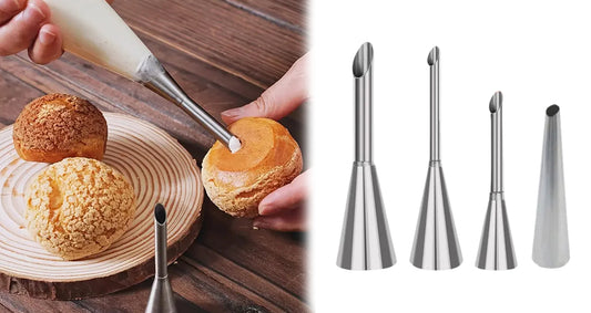 Sæt med 4 Butterdejsdyser