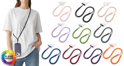 Universel Anti-fald Telefon Crossbody Rem
