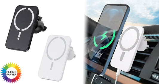 100W Magnetisk Trådløs Telefon Oplader til Bilen