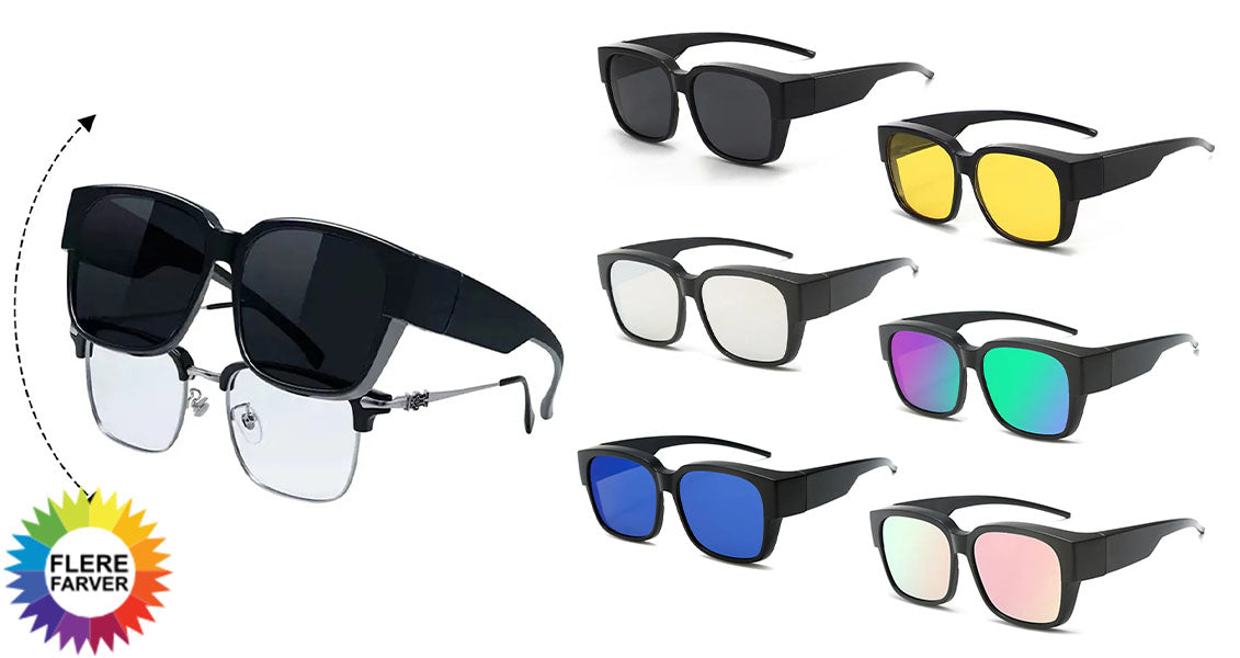 Polariserede Solbriller Over Briller