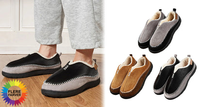 Varme Plys Skridsikre Vintertøfler