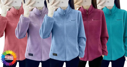 Varm Fleecejakke i Plus Størrelse (XL-5XL)