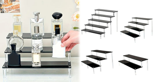 Multifunktionelt Akryl Parfumestativ