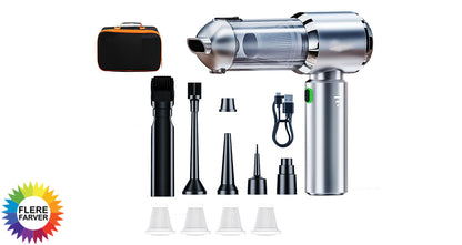 Bærbar Trådløs Mini Bilstøvsuger til Bil og Hjem