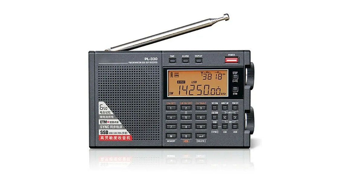 Bærbar Multibåndsradio med SSB