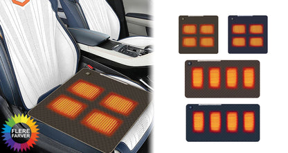 Bærbar USB Elektrisk Varmepude til Camping