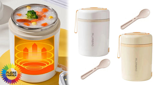 Bærbar USB Elektrisk Madkasse 600 ml