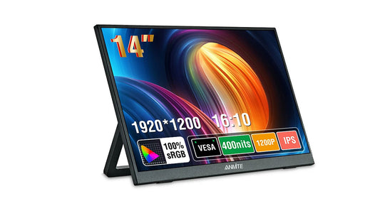 14 Tommer Bærbar Gamingskærm til PC, Xbox, PS, Switch