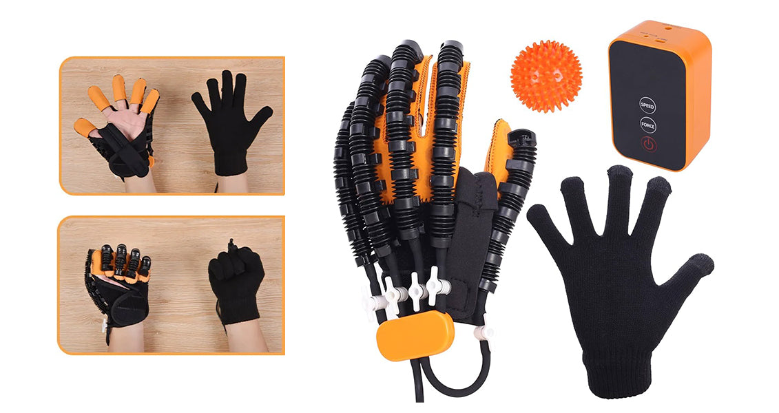 Bærbare Robothandsker til Genoptræning af Slagtilfælde