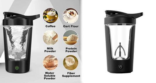 450ml Elektrisk Proteinshakerflaske – Bærbar Mixer