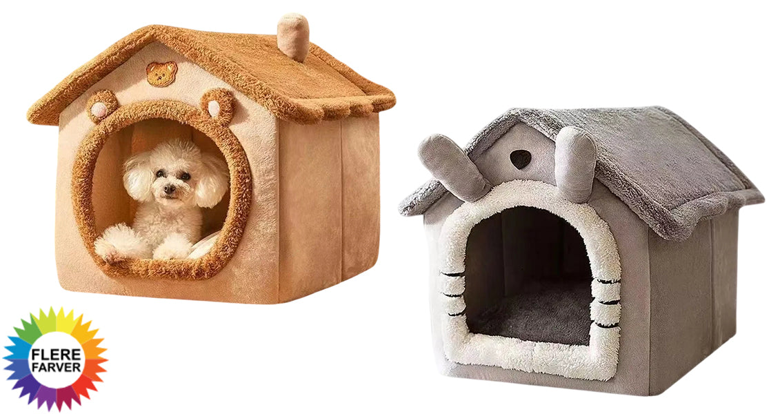 Varm Aftagelig Kæledyrsseng til Små Hunde og Katte