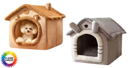 Varm Aftagelig Kæledyrsseng til Små Hunde og Katte