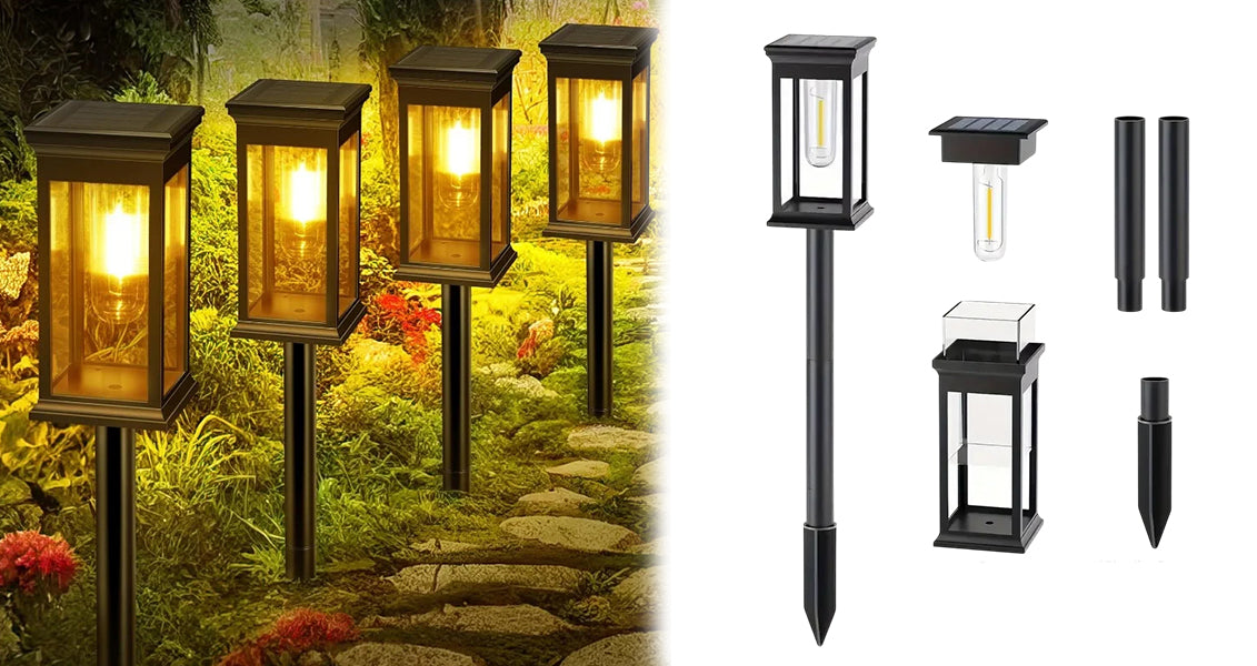 Solcellelamper til Stier og Have