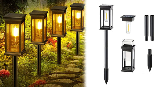Solcellelamper til Stier og Have