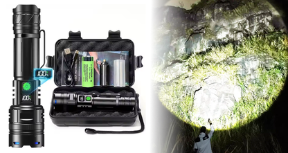 Kraftig USB LED-Lommelygte – Bærbar Lanterne