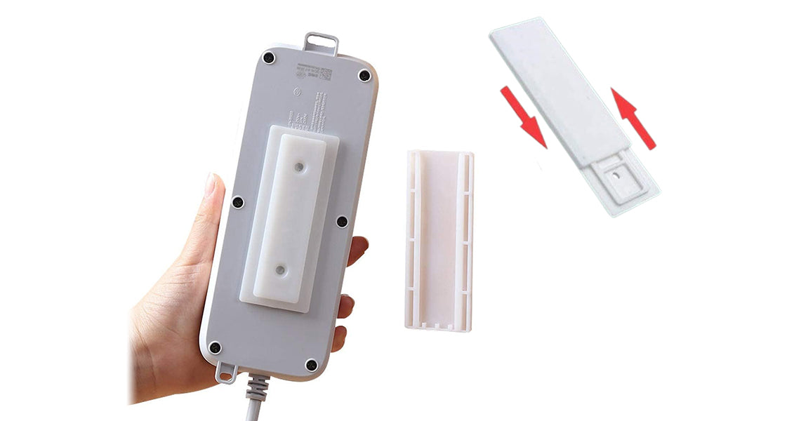 Selvklæbende Vægmonteret Stikdåseholder