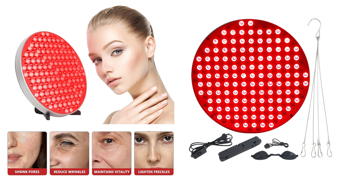 Rød Lysterapi Panellampe – Smertelindring og Hudpleje
