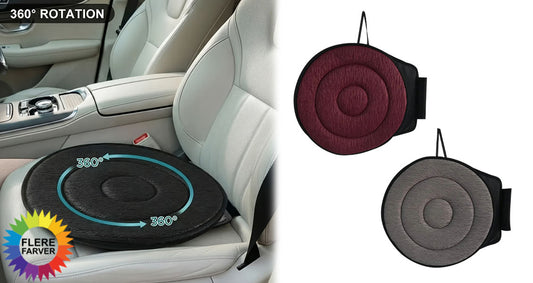 360° Roterende Memory Foam Sædepude