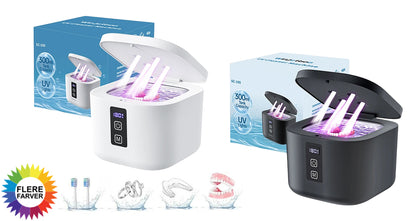 Ultralydsrenser til Tandbøjler & Tandproteser med UV-lys – 300ML