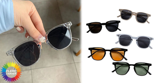 Retro Solbriller til Mænd og Kvinder med UV-Beskyttelse