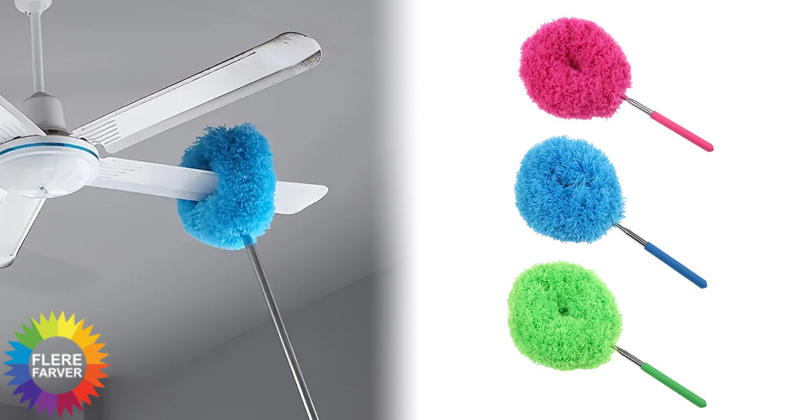 Udtrækkelig Mikrofiber Støvkost til Loftventilatorer