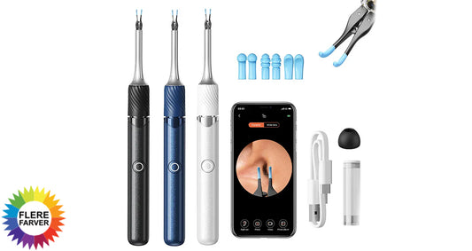 Ørevoksfjerner med Kamera