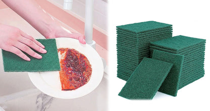 Ridsfri Skrubbesvampe til Non-Stick Pander - 30 Stk.