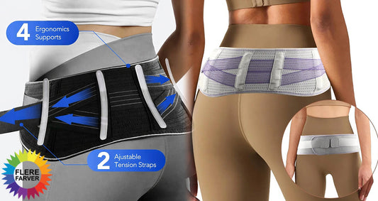 Sakroiliak Hoftebælte mod Iskias og Rygsmerter