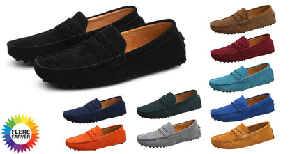 Herreloafers i Ruskind – Lette og Behagelige (Str. 44–49)