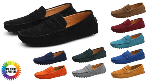 Herreloafers i Ruskind – Lette og Behagelige (Str. 44–49)