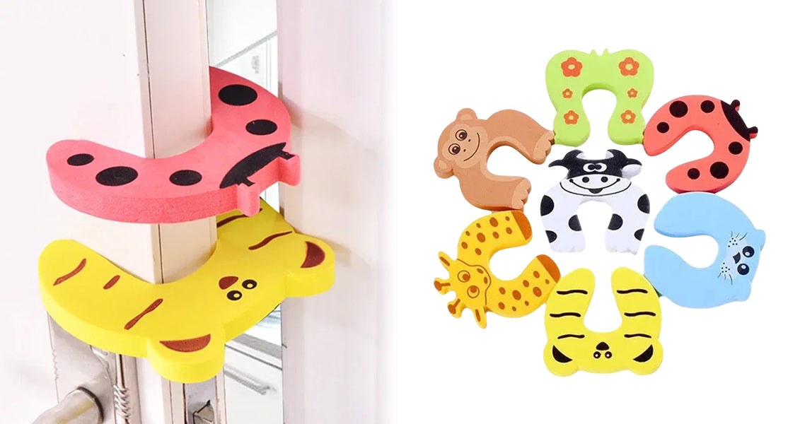 5-Pak Dørstopper til Børnesikkerhed