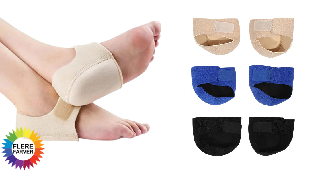 Stødabsorberende Hælindlæg med Stropper