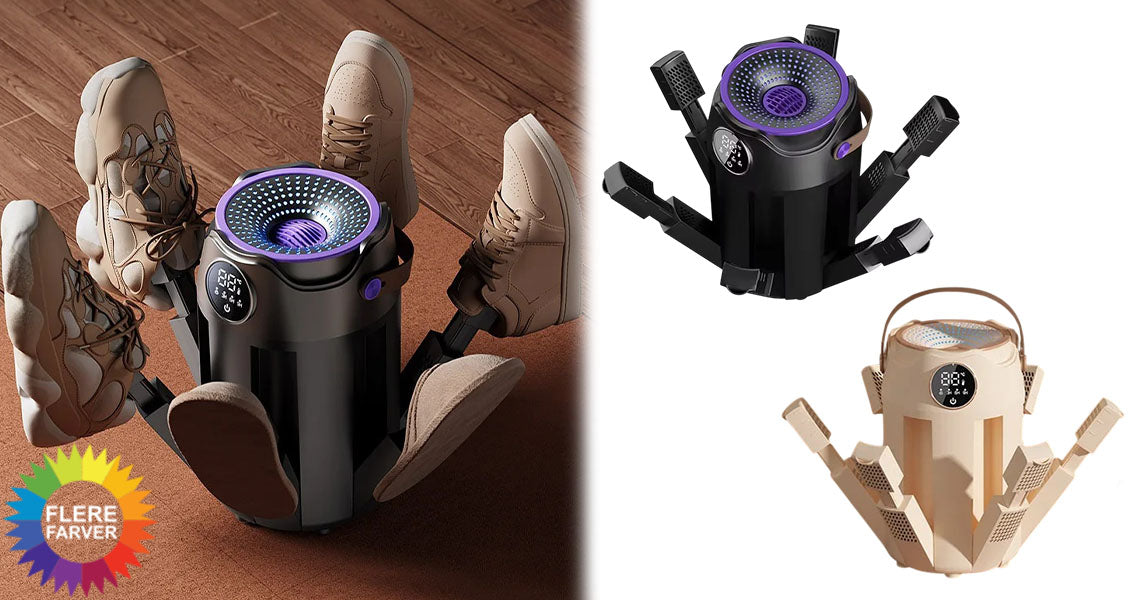 Bærbar Skotørrer med Timer Hurtig Tørring Sterilisering