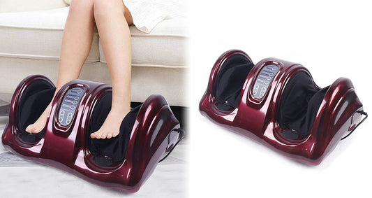 Shiatsu Fodmassager med Varme og Kompression
