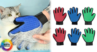 Silikone Plejehandsker til Katte og Hunde