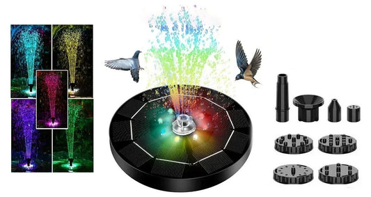 Udendørs Solfontæne Pumpe til Fuglebad