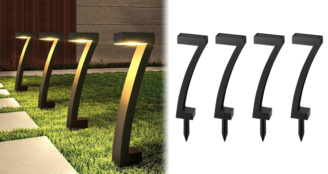 Vandtætte Solcelledrevne LED Havelamper til Stier