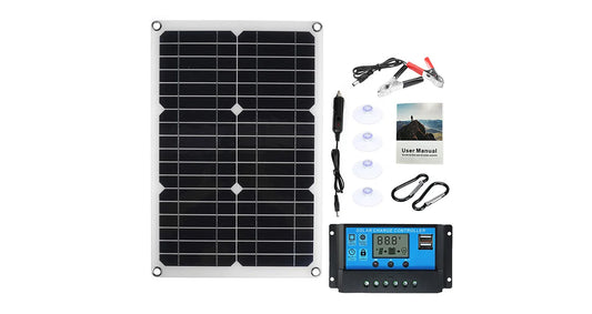 1200W Solpanel Oplader Sæt