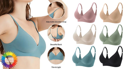 Sømløs Push-Up BH – Blød og Uden Bøjle