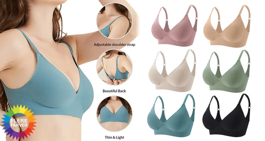 Sømløs Push-Up BH – Blød og Uden Bøjle