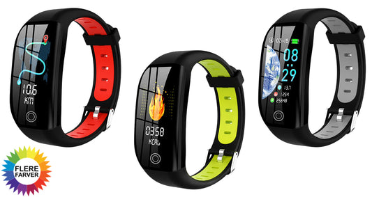 Vandtæt Smart Fitness Tracker – GPS, Puls, Blodtryk